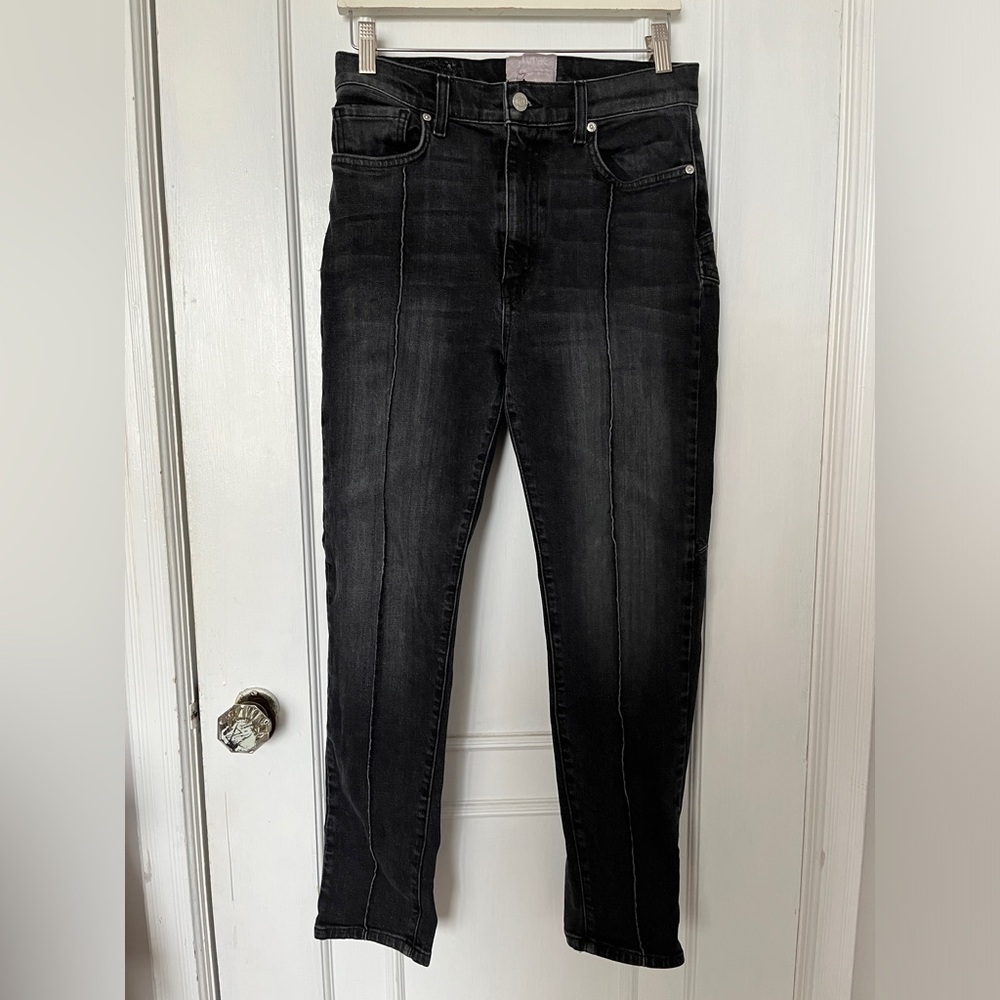 Black Star Bottom Mom/Skinny Revice Jeans